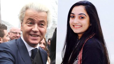 Prophet Remarks Row: Geert Wilders, Dutch Politician Receives Death Threats for Supporting Suspended BJP Leader Nupur Sharma, Says 'I Am Not Indian nor a Hindu'