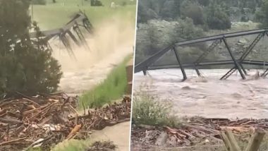 Yellowstone Floods Wipe out Roads and Bridges, Strand Visitors