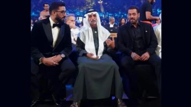 IIFA 2022: Photo of Salman Khan and Abhishek Bachchan Sitting Together at the Awards Show Goes Viral