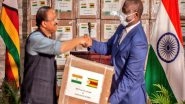 World News | India Hands over Cargo of Tuberculosis Medicines to Zimbabwe