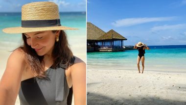 Anushka Sharma Rocks In A One Shoulder Monokini And Straw Hat; Actress Shares New Pics From Her Beachy Vacay