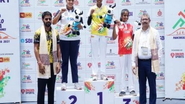 Sports News | Andhra's 12-year-old Bronze Medalist Madala Fell in Love with Archery After Watching 'Bahubali'