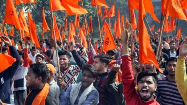 Udaipur Tailor Murder: VHP, Bajrang Dal Members Fail to Appear Before Police in Provocative Slogans Case; Hindu Outfits Plan More Protests Against Killing