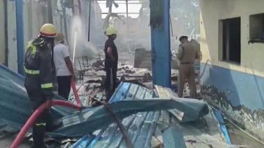 Hapur Factory Blast: 6 Killed in Explosion, Fire at Chemical Factory in Dholana