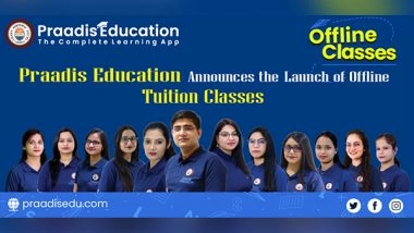 Business News | Praadis Education Announces Launch of Offline Tuition Classes