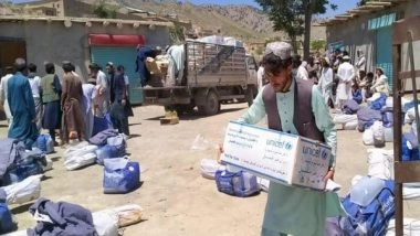 World News | Life-saving Relief Continues to Reach Quake-hit Eastern Afghanistan