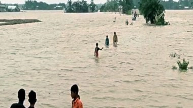 India News | Assam: Flood-like Situation Prevails in Various Areas of Cachar District