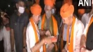 India News | Amarnath Yatra: First Batch of Pilgrims Reach Udhampur; Gets Warm Welcome from Locals, Dist Admin