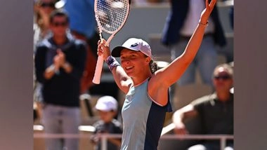 Sports News | World No. 1 Iga Swiatek Destroys Kasatkina to Reach into French Open Final