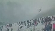 India News | Helicopter Carrying Char Dham Yatra Pilgrims Makes Hard Landing at Kedarnath Helipad; Advisory Issued