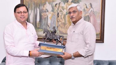 India News | Uttarakhand CM Meets Jal Shakti Minister in Delhi