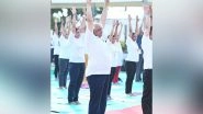 India News | Gujarat: Govt Organises Yoga Event in 75 Places on 8th International Yoga Day