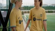 Sports News | FC Barcelona Unveil Olympic Gold Inspired Away Kit for 2022-23