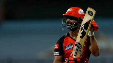 Sports News | Harbhajan Singh Congratulates Rahul Tripathi on Earning His Maiden Indian Team Call-up