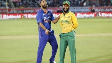 Sports News | Ind Vs SA: Proteas Skipper Temba Bavuma Wins Toss, Opts to Field Against Men in Blue