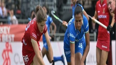 Sports News | Indian Women's Team Loses 1-2 to Belgium in FIH Hockey Pro League