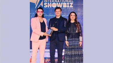 Business News | Actor Mukesh J Bharti and Producer Manju Bharti Won Midday International Icon Award 2022 Held in Dubai