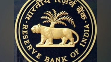Business News | RBI Imposes Monetary Penalty on Madhya Pradesh-based Cooperative Bank