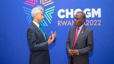 World News | Jaishankar Meets Solomon Islands Counterpart, Moots Cooperation in Key Sectors