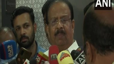 India News | KPCC Chief K Sudhakaran Condemns Attack on Rahul Gandhi's Office