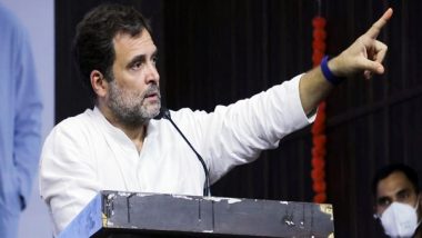 India News | Congress to Demonstrate Political Show of Strength on Monday Against ED Summons to Rahul Gandhi