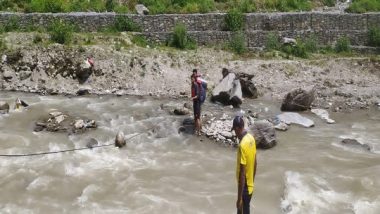 India News | Uttarakhand: Two Trapped in Mandakini River Rescued by SDRF, Police