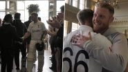 ENG vs NZ: Joe Root Receives Grand Welcome at Lord&rsquo;s Pavilion After Century in England&rsquo;s Win in 1st Test at Lord&rsquo;s (Watch Video)