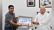 Business News | Yogesh Joshi, the Director of Rapid Organic Meets Rajasthan Governor Kalraj Mishra, Gets Appreciation for His Work