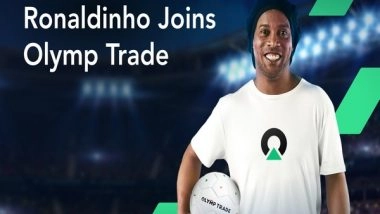 Business News | Ronaldinho Joins Olymp Trade as an Ambassador