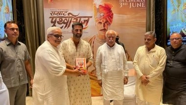 India News | 'Samrat Prithviraj' Looks at History from Indian Point of View: RSS Chief After Watching It