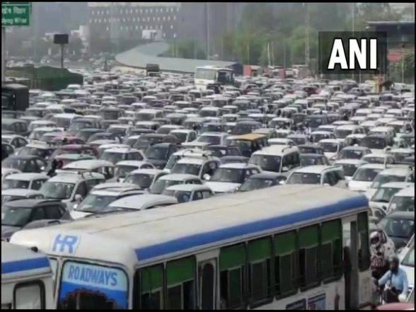 Bharat Bandh: Massive Traffic Jams Across Delhi-NCR