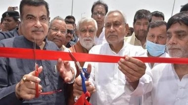 India News | Nitin Gadkari Inaugurates, Lays Foundation Stones of 15 National Highway Projects in Bihar