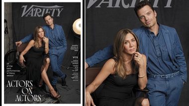 Sebastian Stan and Jennifer Aniston Are Chic Stars as They Happily Pose for a Popular Mag (View Pic)
