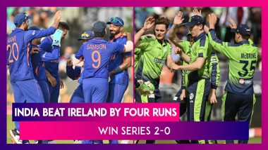 India vs Ireland 2nd T20I Stat Highlights: Deepak Hooda Century Leads Visitors to Series Win