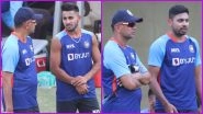 Indian Cricket Team Begin Preparation for T20I Series Against South Africa (See Pics and Video)