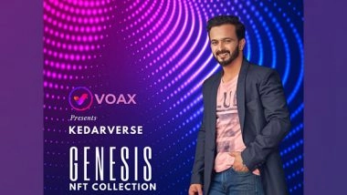 Business News | Voax Teams Up with Kedar Jadhav to Launch Kedarverse Genesis Collection, a First of Its Kind Cricket-based Utility NFT
