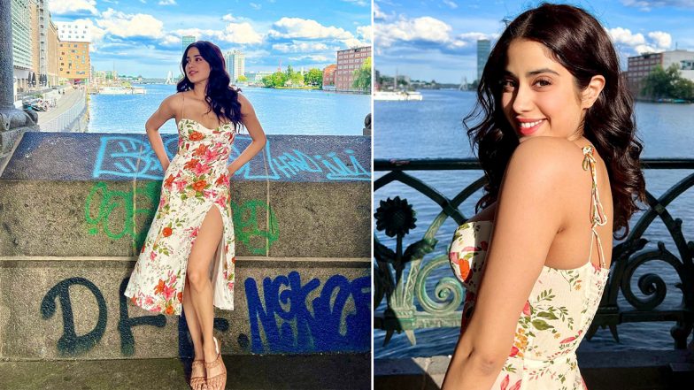 Janhvi Kapoor Stuns in a Floral Dress as She Shares Breathtaking Pics from Her Berlin Diaries!