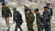 India News | CRPF Inspects Deployment of Forces Near Amarnath Shrine