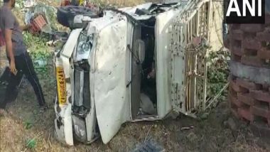 India News | Eight Killed as Truck Collided with Auto in UP's Hamirpur