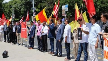 World News | UKPNP Holds Demonstration in Geneva over Human Rights, Security Situation in PoK