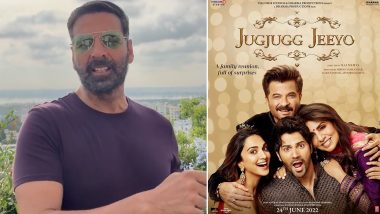Jugjugg Jeeyo: Akshay Kumar Sends Best Wishes to Varun Dhawan, Kiara Advani, Anil Kapoor, Neetu Kapoor for Their Film (Watch Video)