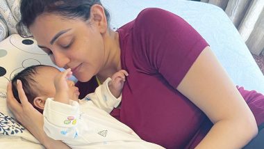 Mommy Kajal Aggarwal Shares A Cute Picture Of Her Son Neil Kitchlu On Social Media