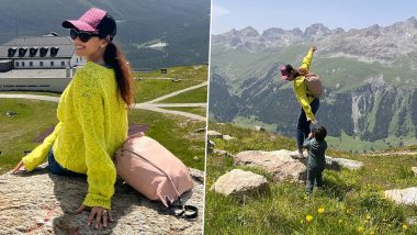 Mira Kapoor Shares Pics From Her Switzerland Trip, Calls Son Zain ‘Serial Photobomber’