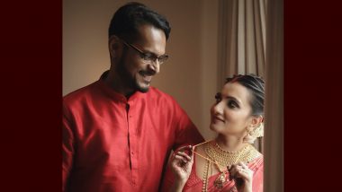Manjari Gets Married; Laljose Mechery, Bhamaa, Arya Babu Congratulate The Playback Singer On Her Wedding (View Pics & Videos)