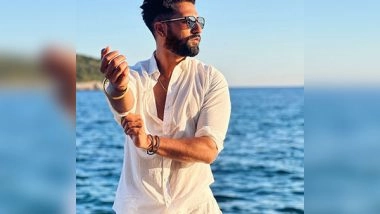 Entertainment News | Vicky Kaushal Turns Up the Heat in Latest All-white Look