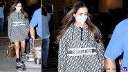 Malaika Arora Serves Eleganza in Christian Dior Outfit Along With Louis Vuitton Bag at the Airport (View Pics)