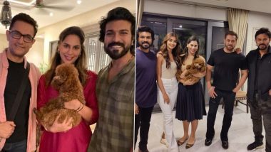 Ram Charan–Upasana Konidela Play Host To Aamir Khan, Salman Khan, Pooja Hegde, Venkatesh Daggubati; Share Pics From Their Hyderabad Residence