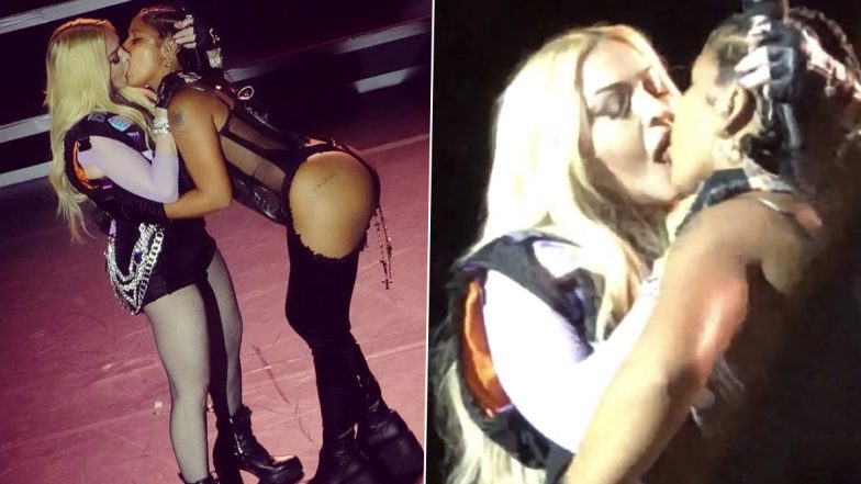 Madonna 'Makes Out' With Tokischa During NYC Pride Week Event (View Pics)