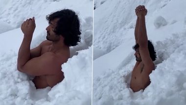 Vidyut Jammwal Shares an Intense Workout Video of Practising Kriyas in the Freezing Cold Himalayas – WATCH