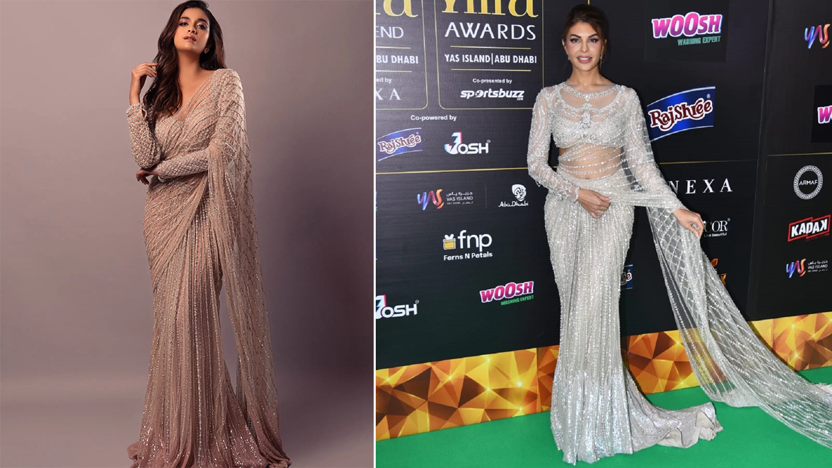 1200px x 675px - Fashion Faceoff: Jacqueline Fernandez or Keerthy Suresh Who Nailed Her  Falguni & Shane Peacock Saree Better? | ðŸ‘— LatestLY